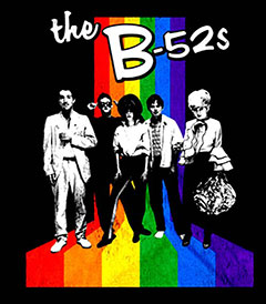 THE B-52'S (LICENSED) T-SHIRT